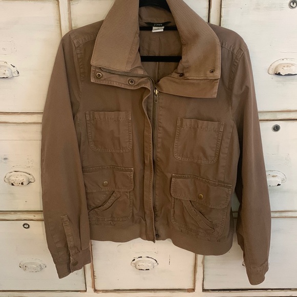 Vintage J Crew bomber jacket women’s size 12 - Picture 1 of 5